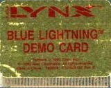 Blue Lightning -- Demo Cart (Atari Lynx)